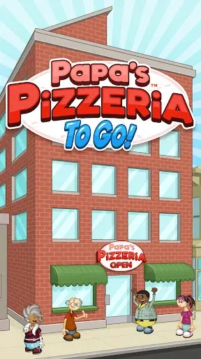 Скриншот 1 — Papa's Pizzeria To Go!