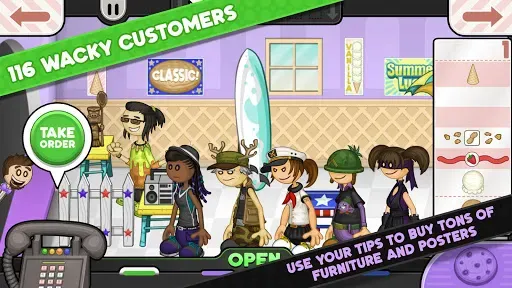 Скриншот 5 — Papa's Scooperia To Go!