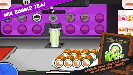 Скриншот 5 — Papa's Sushiria To Go!