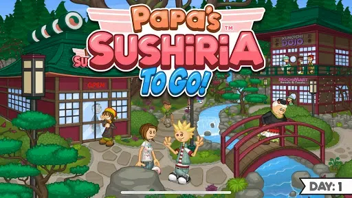 Скриншот 6 — Papa's Sushiria To Go!