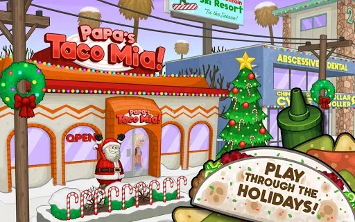 Скриншот 4 — Papa's Taco Mia HD