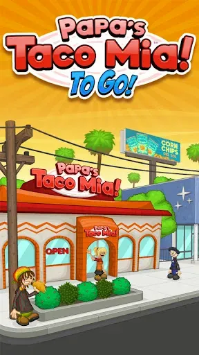 Скриншот 1 — Papa's Taco Mia To Go!