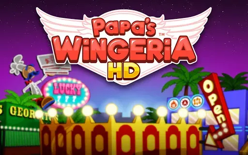 Скриншот 1 — Papa's Wingeria HD
