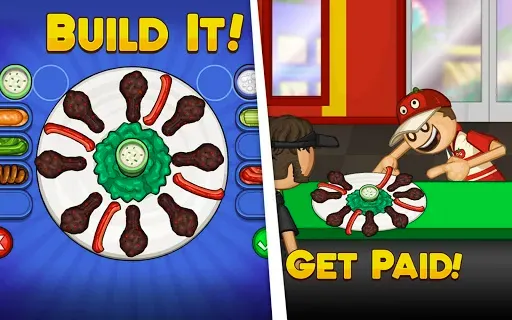 Скриншот 3 — Papa's Wingeria HD