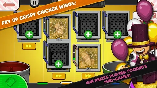 Скриншот 3 — Papa's Wingeria To Go!
