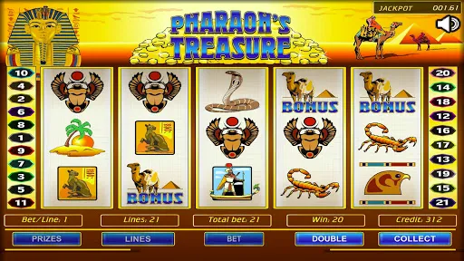 Скриншот 1 — Pharaoh's Treasure