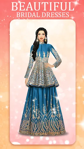 Скриншот 1 — Indian Fashion Dressup Stylist
