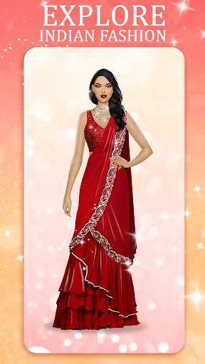 Скриншот 3 — Indian Fashion Dressup Stylist