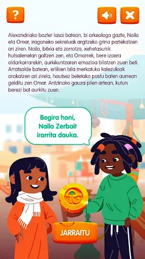Скриншот 2 — Egipto: hieroglifikoak ebazten
