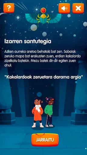 Скриншот 3 — Egipto: hieroglifikoak ebazten