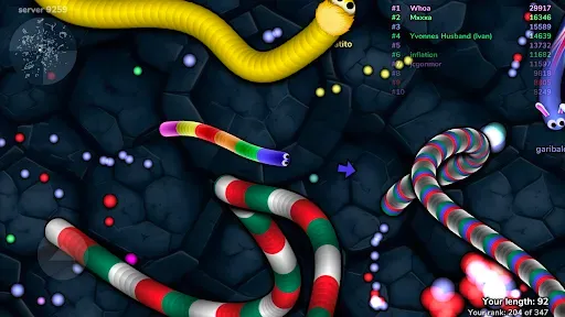 Скриншот 4 — slither.io