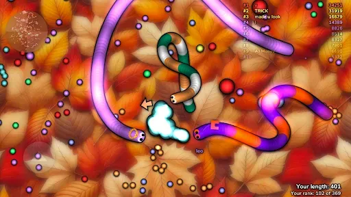 Скриншот 6 — slither.io