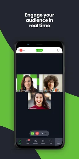 Скриншот 4 — ClickMeeting Webinar App