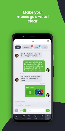 Скриншот 8 — ClickMeeting Webinar App