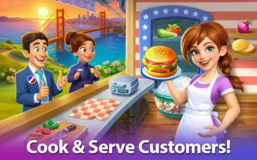 Скриншот 1 — Kitchen Scramble: Cooking Game