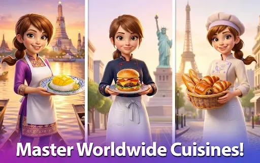 Скриншот 2 — Kitchen Scramble: Cooking Game