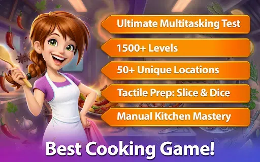 Скриншот 5 — Kitchen Scramble: Cooking Game