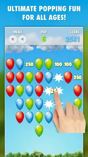 Скриншот 5 — Balloons Pop!