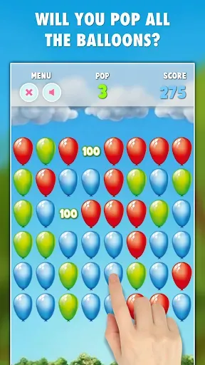 Скриншот 7 — Balloons Pop!