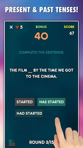 Скриншот 2 — English Grammar Games 10-in-1