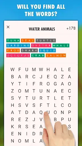 Скриншот 1 — Word Search 1560