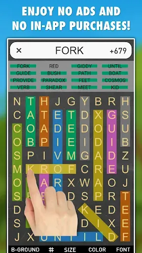 Скриншот 2 — Word Search Games PRO