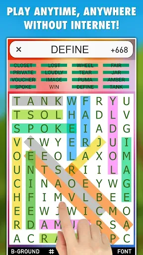 Скриншот 3 — Word Search Games PRO