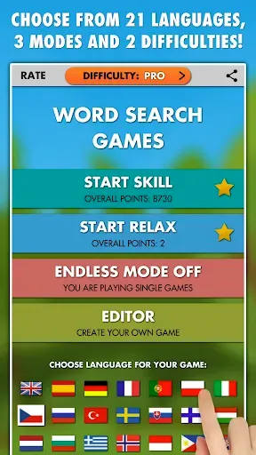 Скриншот 4 — Word Search Games PRO