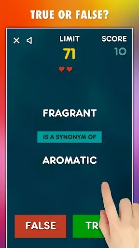 Скриншот 2 — Synonyms Game
