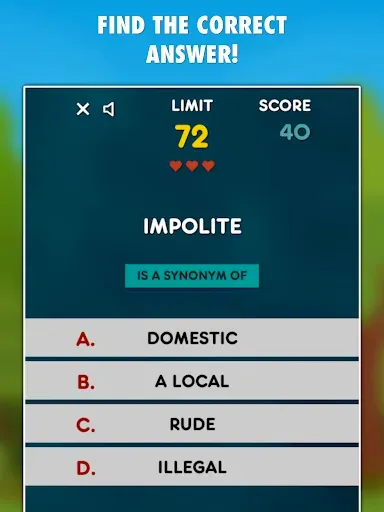 Скриншот 8 — Synonyms Game