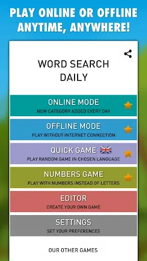 Скриншот 6 — Word Search Daily 3000+