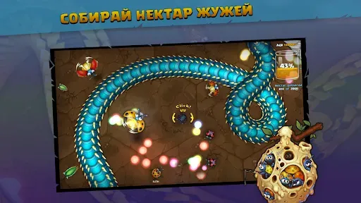 Скриншот 5 — Little Big Snake: игра-змейка