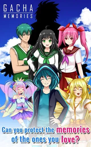 Скриншот 1 — Gacha Memories - Anime Visual 