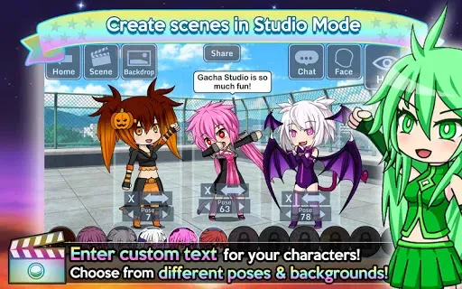 Скриншот 3 — Gacha Studio (Anime Dress Up)