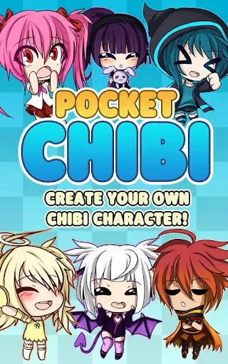Скриншот 1 — Pocket Chibi - Anime Dress Up