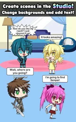 Скриншот 3 — Pocket Chibi - Anime Dress Up