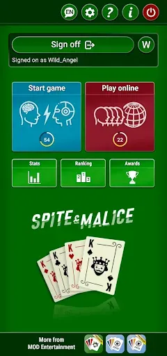 Скриншот 1 — Spite & Malice
