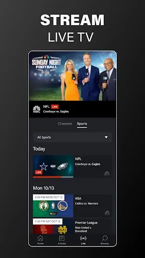 Скриншот 2 — NBC Sports