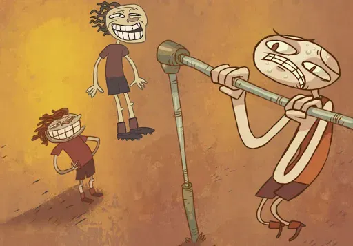 Скриншот 1 — Troll face Quest Sports puzzle