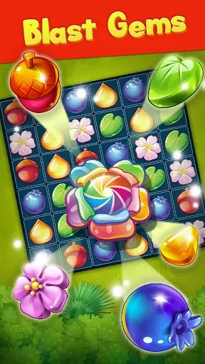 Скриншот 1 — Forest Rescue: Match 3 Puzzle