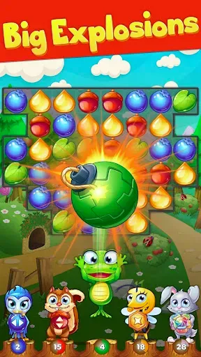 Скриншот 2 — Forest Rescue: Match 3 Puzzle