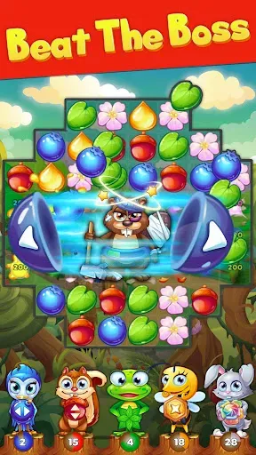 Скриншот 3 — Forest Rescue: Match 3 Puzzle