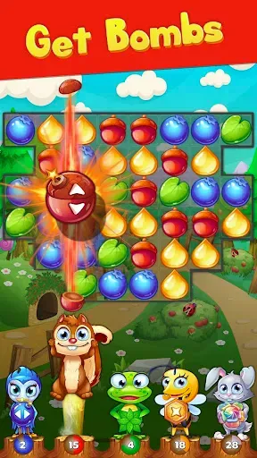 Скриншот 4 — Forest Rescue: Match 3 Puzzle