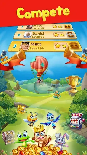 Скриншот 6 — Forest Rescue: Match 3 Puzzle