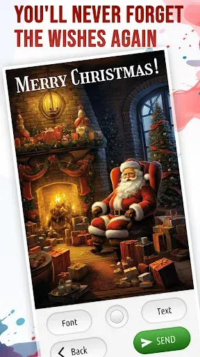 Скриншот 2 — Greeting Cards with Wishes