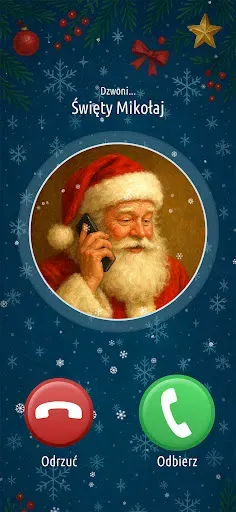 Скриншот 1 — Telefon od Świętego Mikołaja