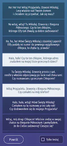 Скриншот 3 — Telefon od Świętego Mikołaja