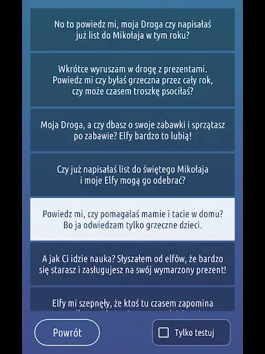 Скриншот 6 — Telefon od Świętego Mikołaja