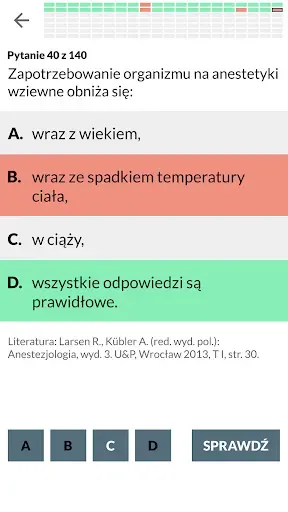Скриншот 3 — Pielęgniarstwo Anestezjolog.