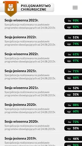 Скриншот 1 — Pielęgniarstwo Chirurgiczne